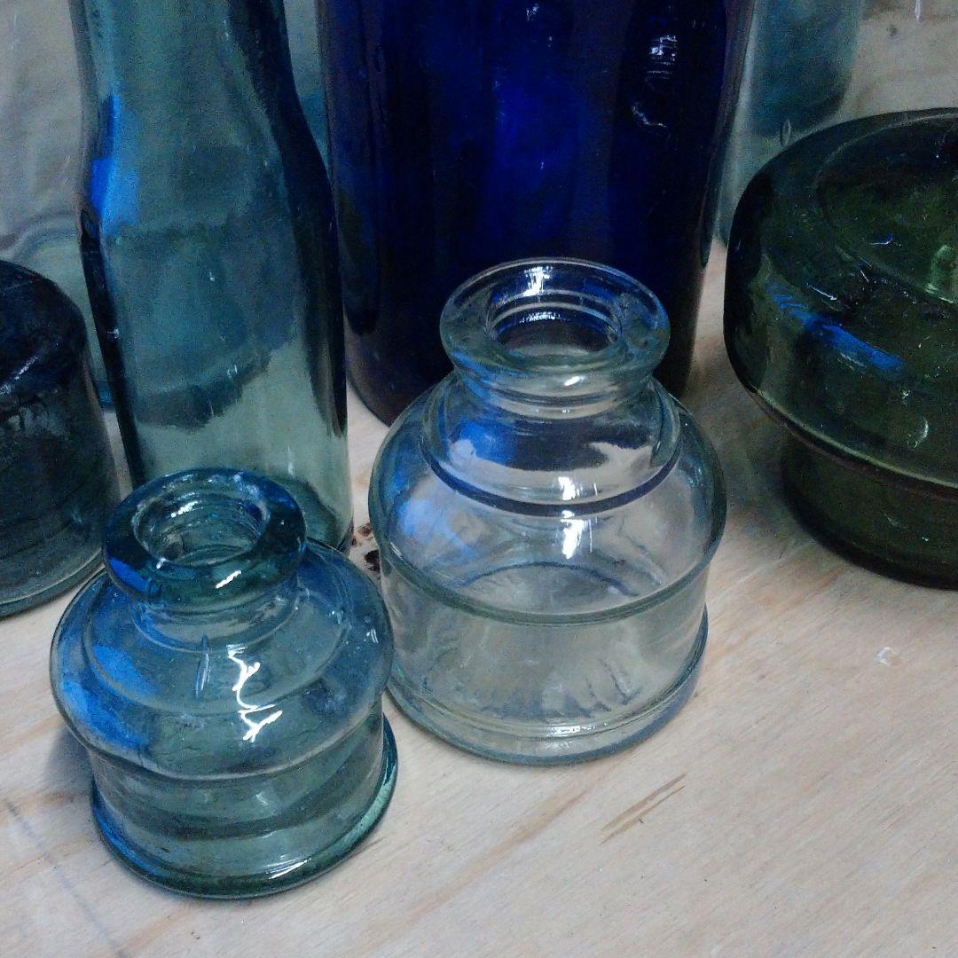 古道具 気泡 レトロ 怪しい 瓶