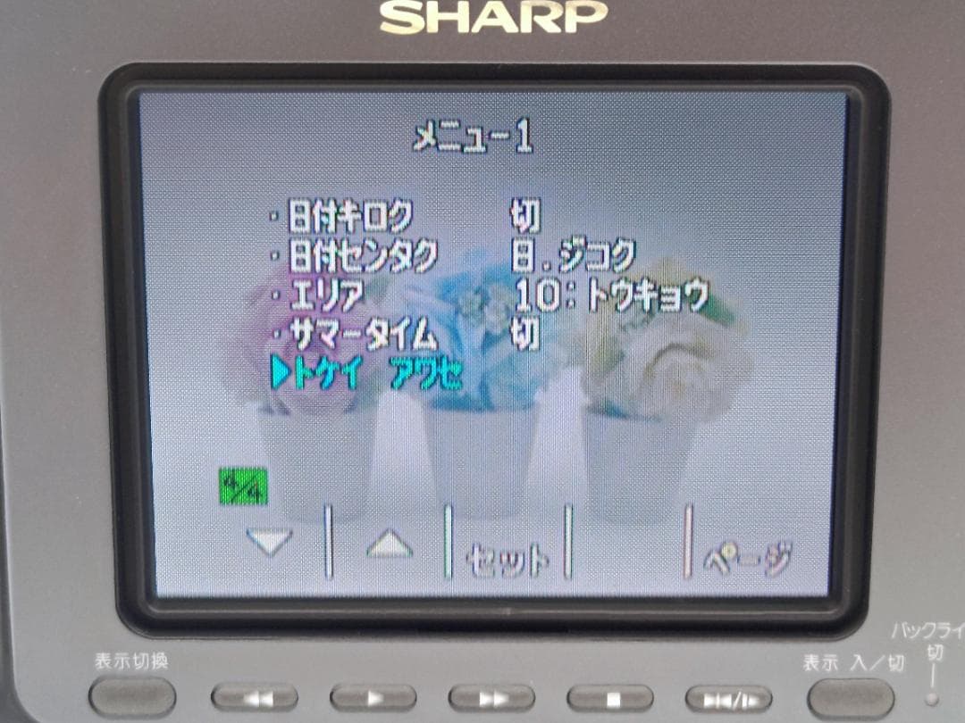 8mmテープのダビングに！ SHARP ビデオカメラ VL-HL50 02