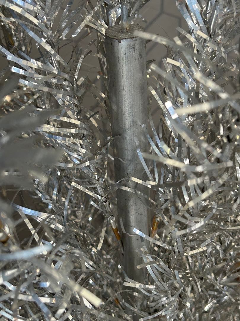 希少　美品　1950-60年代製　PomPomアルミクリスマスツリー　6フィート