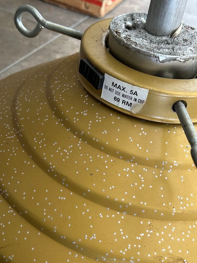 希少　美品　1950-60年代製　PomPomアルミクリスマスツリー　6フィート