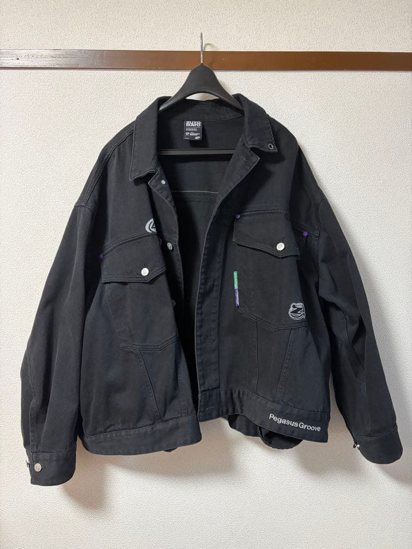 ずっと真夜中でいいのに。Over size Denim jacket XL
