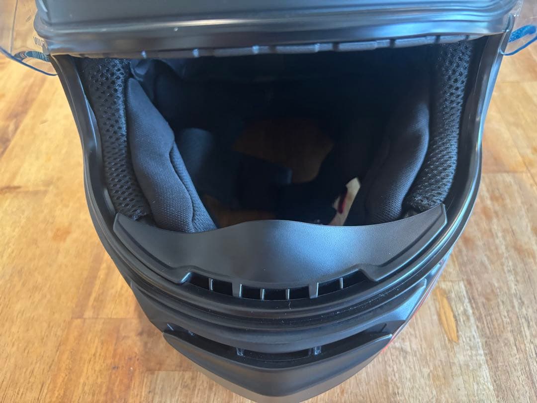 カブト　SHUMA FLAME　フラットブラックレッド　Mサイズ　kabuto