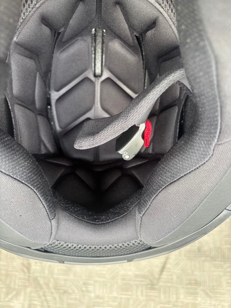 カブト　SHUMA FLAME　フラットブラックレッド　Mサイズ　kabuto