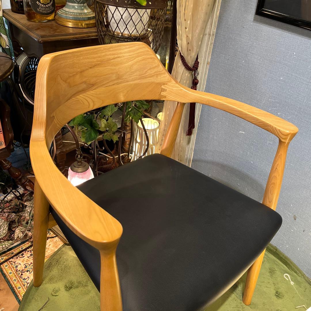 Sale スタイリッシュモダン　北欧ST ショートアームチェア