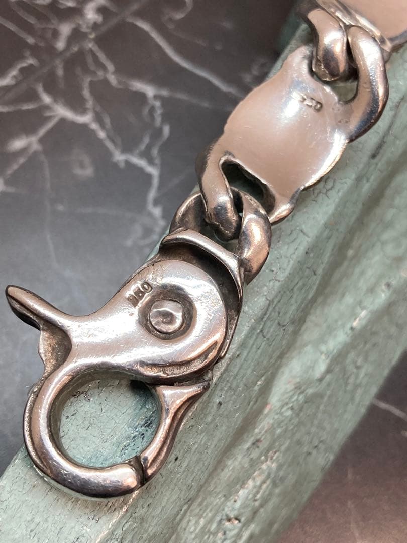 [53] Silver950 / クロウ 爪モチーフ ブレスレット ヴィンテージ