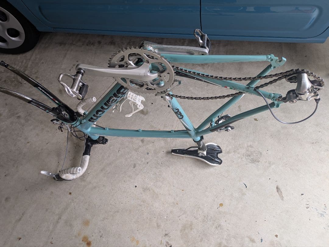 【★09式年美品★】Bianchi carbonロードC2C Nirone