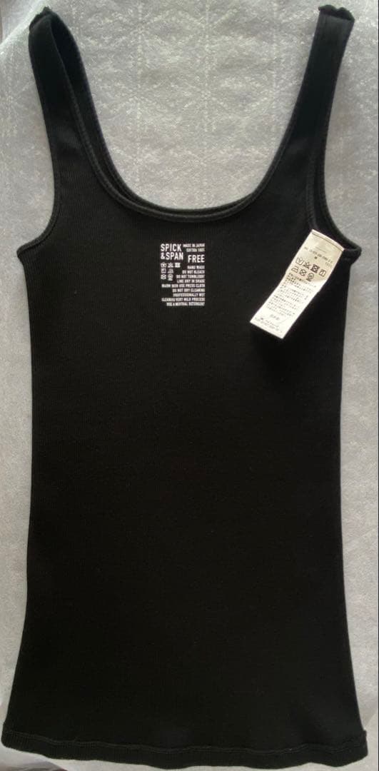 スピックアンドスパン 甘撚テレコアメスリタンク＆甘撚ソフトテレコタンクトップ