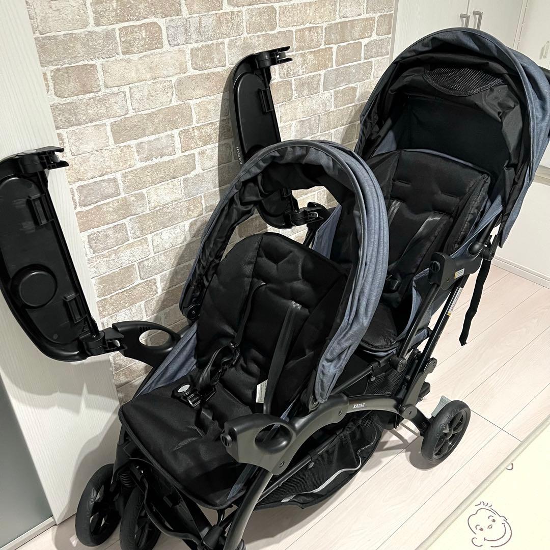 【美品♡】KATOJI 二人でゴー-DX ベビーカー⭐︎