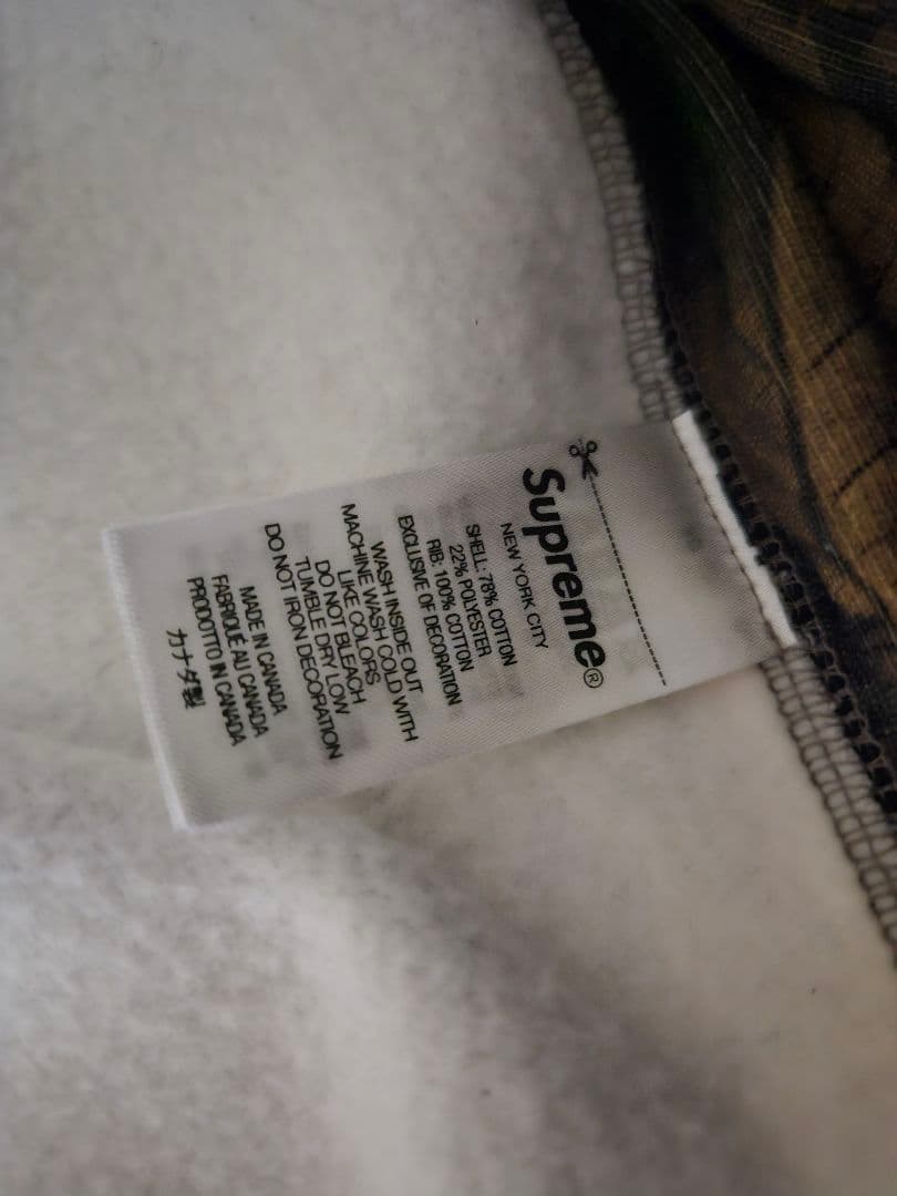 Supreme パーカー リアルツリー Mサイズ 2025FW