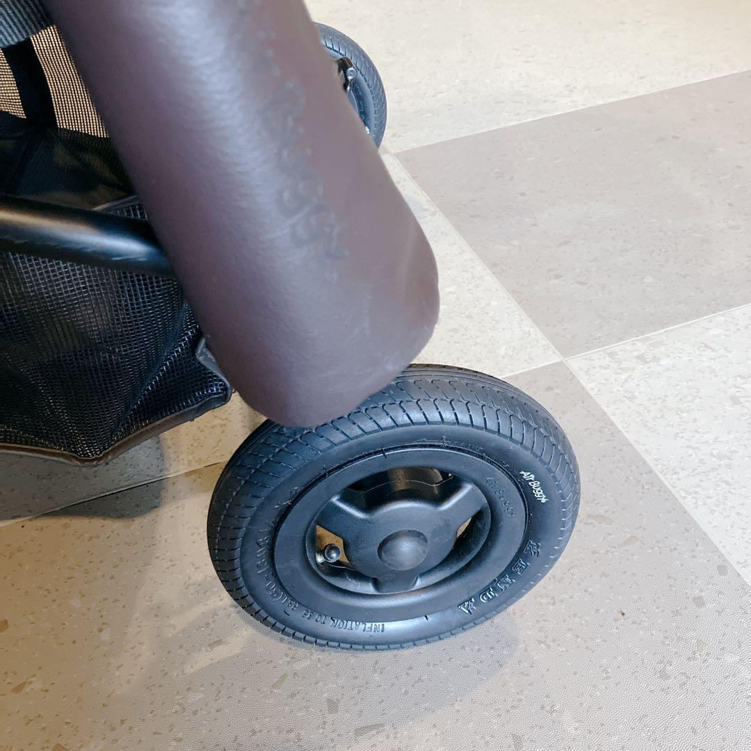 エアバギー ベビーカー ココダブル デニム ネイビー 双子 2人乗り