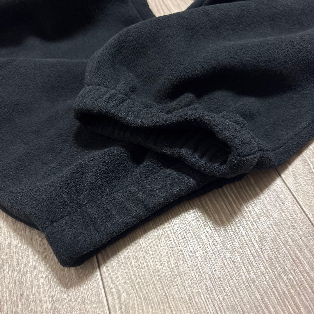 OBSIDIAN フリース スイッチング パンツ M BLACK ゴルフウェア