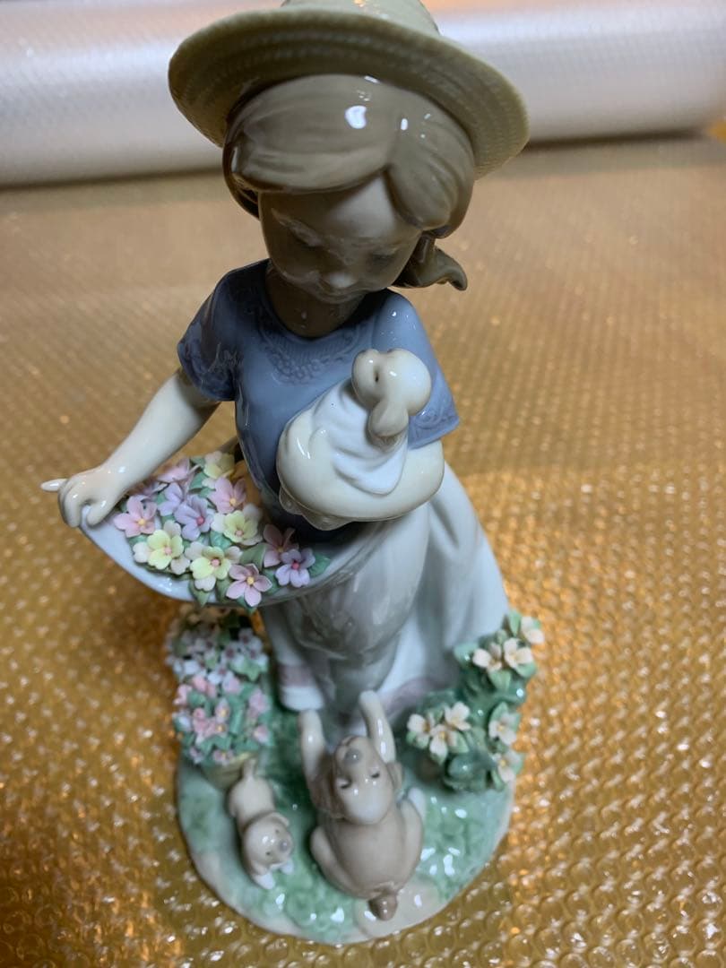 LLADRO リヤドロ No.6907 僕と遊ぼう　美品