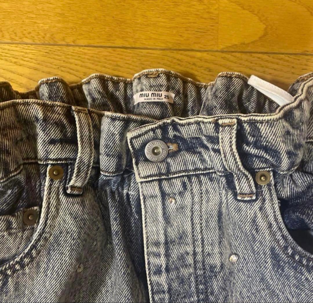 Miumiu デニム パンツ