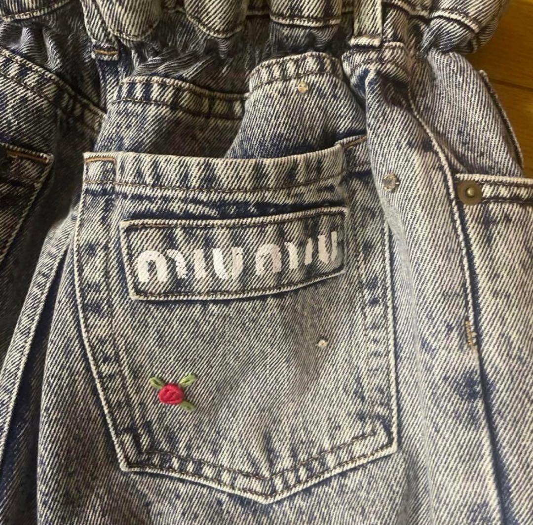 Miumiu デニム パンツ