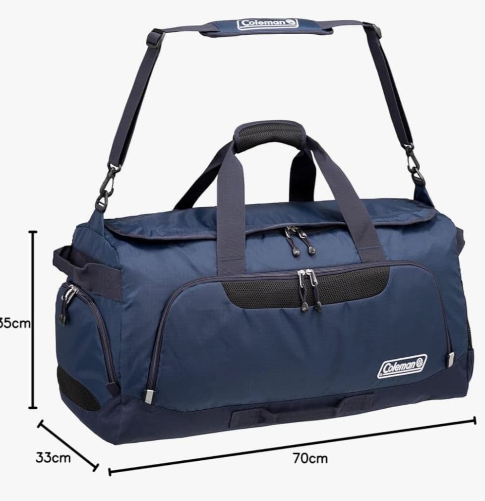 コールマン旅行バッグ