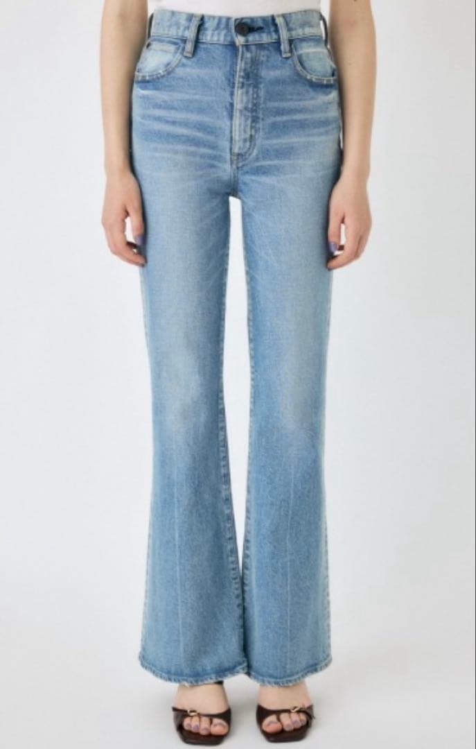 マウジー デニム　MVS L/BLU FLARE(L) 27