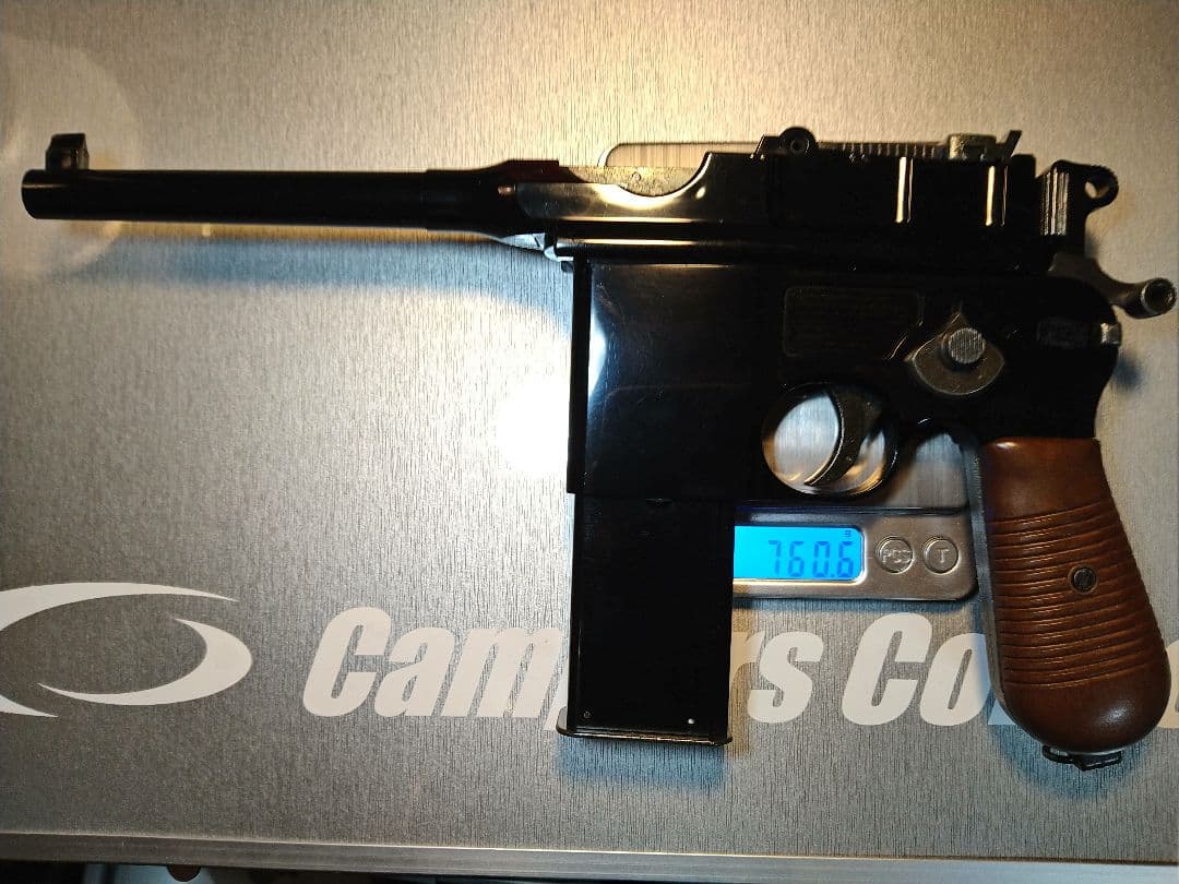 外観は極美品！フジミ模型製モーゼルM712　ガスガン！ガス漏れのため要整備品！