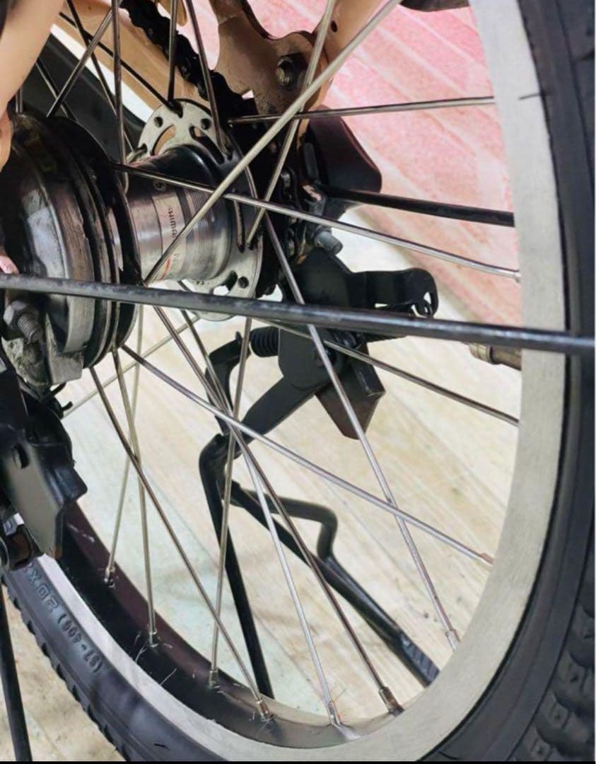 K1960 電動自転車ブリヂストン ビッケ 子供乗せ 20インチ 送料無料