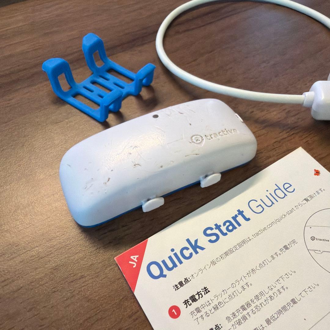 ⚫︎犬猫用GPS: Tractive GPS + シリコンホルダー2個セット