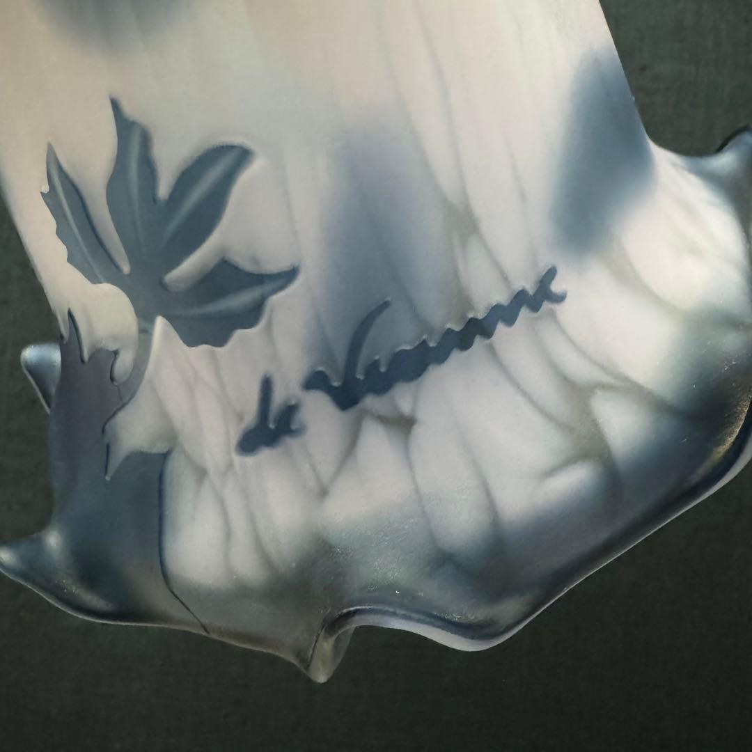 90′s フランス エミール ガレ風 ライト　　　　スタンドライト アンティーク