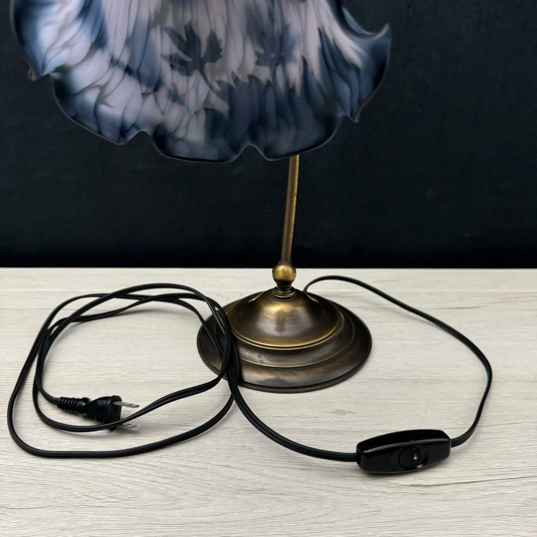 90′s フランス エミール ガレ風 ライト　　　　スタンドライト アンティーク