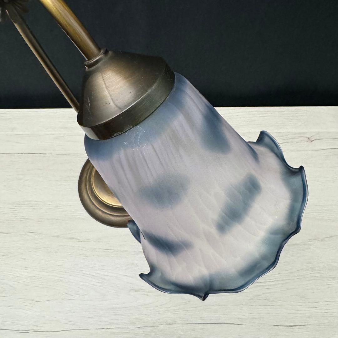 90′s フランス エミール ガレ風 ライト　　　　スタンドライト アンティーク