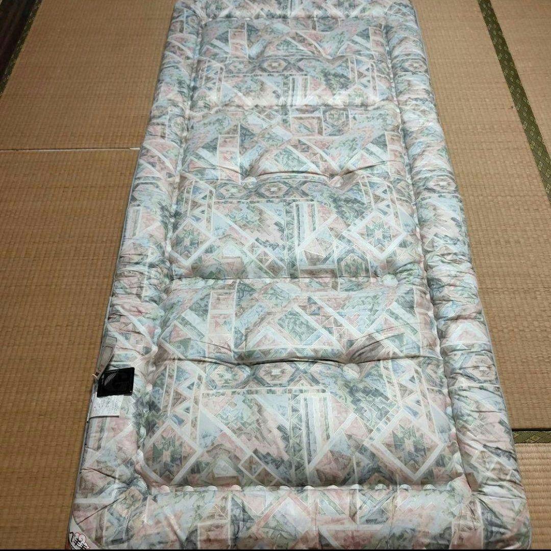 ☘碧い海原☘☆ナショナル オーバーカーペット ＆敷布団２枚　おまとめ