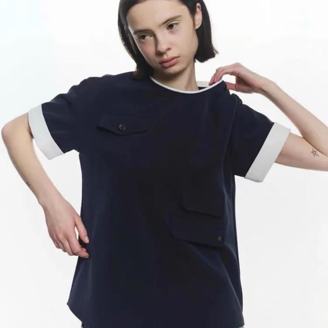 Bibiy. B. AVA TOP ビビィ トップス ネイビー