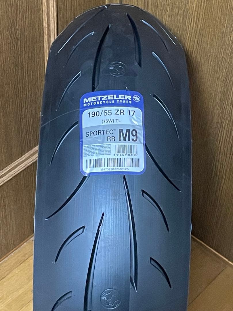 パーツ METZELER SPORTEC M9 RR 190/55 ZR 17