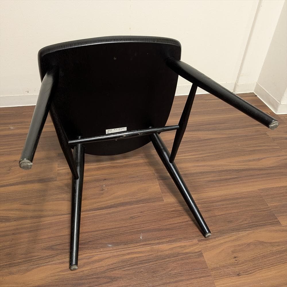 柏木工　オーク　ダイニングチェア　ウィンザーチェア　アームチェア　椅子　イス　J