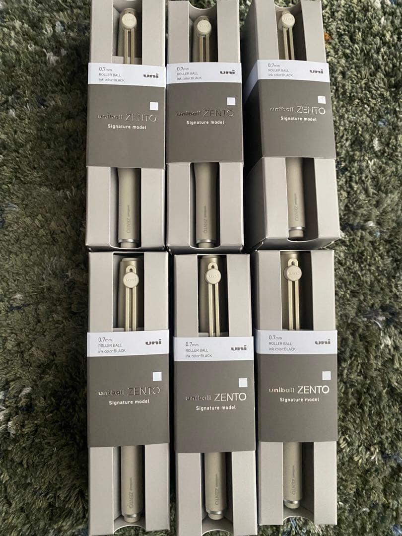 ★三菱鉛筆／ユニ★【ユニボールゼント／シグニチャーモデル0.7mm】 6本
