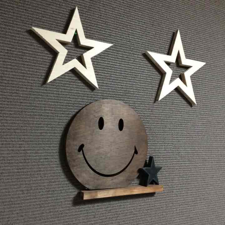 ryow（ta）様確認用 ニコちゃん ロンハーマン 壁掛け ウッドオブジェ