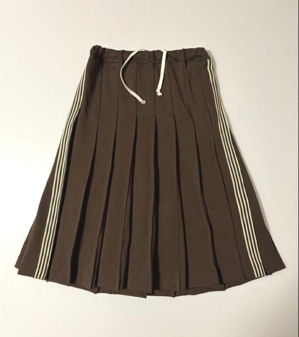 COMMEdesGARCONS ローブドシャンブル　ジャージスカート　ブラウン