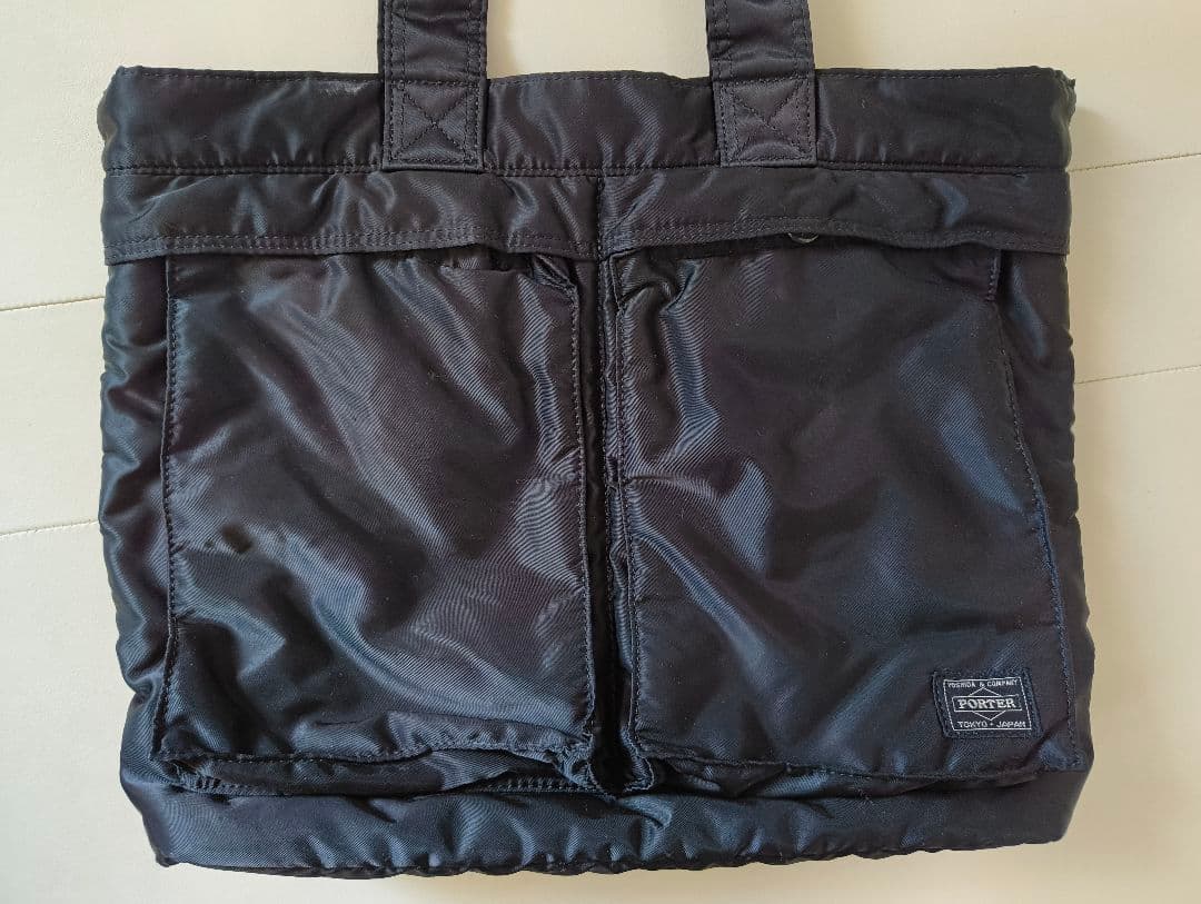 吉田カバン　PORTER　ポーター　タンカー　トートバッグ　ブラック