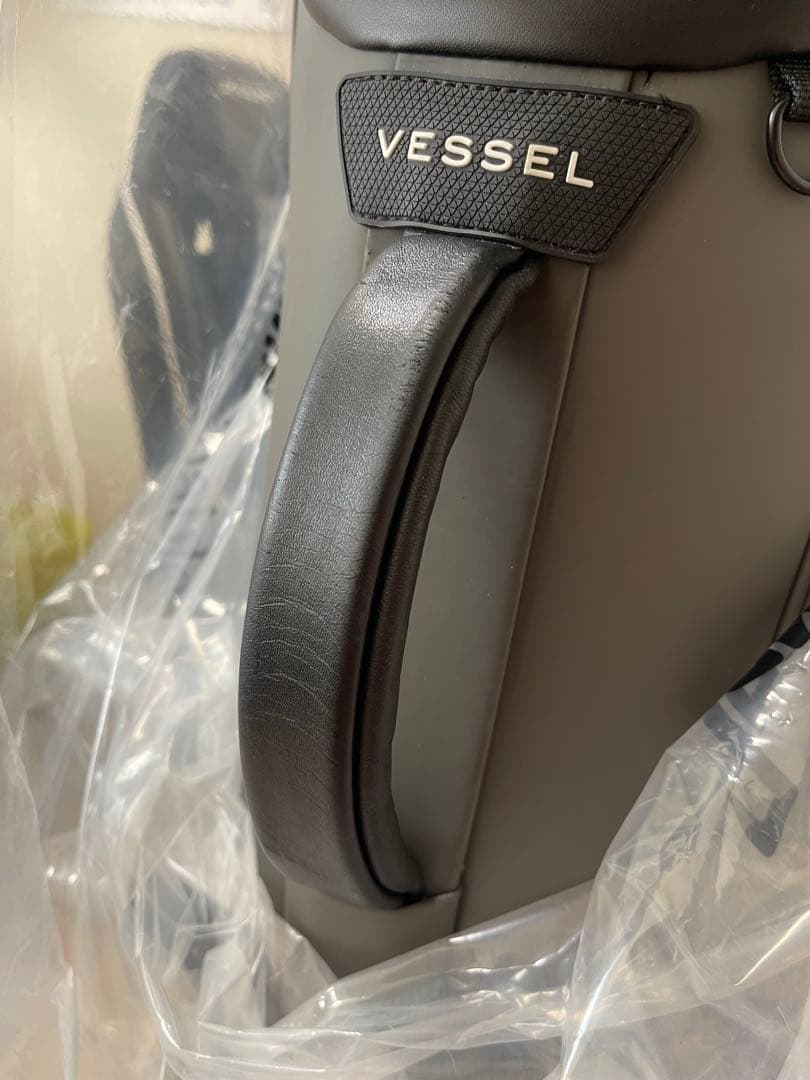VESSEL グレー キャディバッグ　プレイヤー3.8