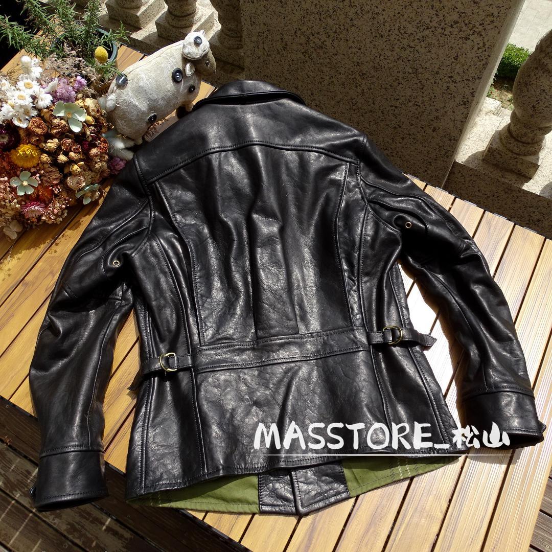 メンズ革ジャン 馬革 本革ライダースジャケット レザージャケットS-5XL