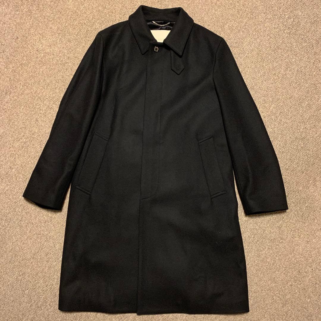 [美品]マッキントッシュ　ステンカラーコート　ダンケルド　36 ネイビー