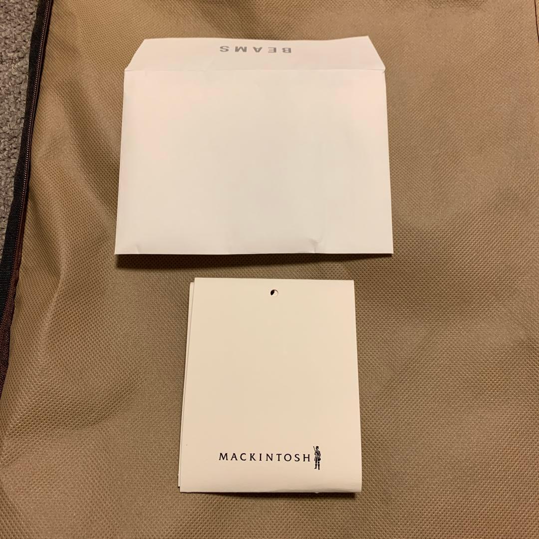 [美品]マッキントッシュ　ステンカラーコート　ダンケルド　36 ネイビー