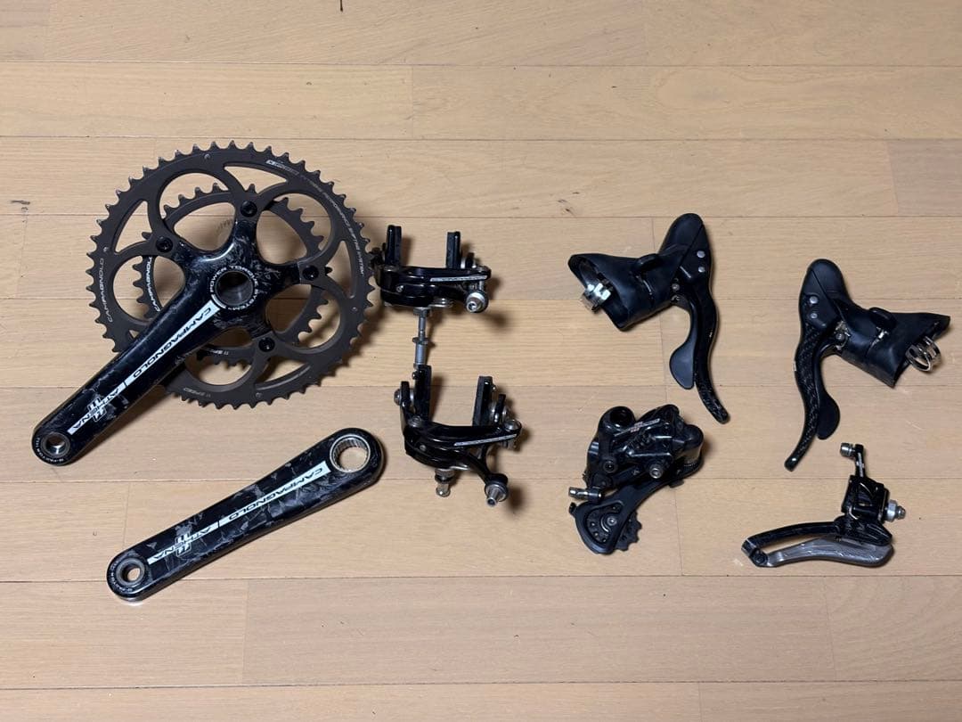 カンパニョーロ レコード11s＋アテナのミックスグループセット