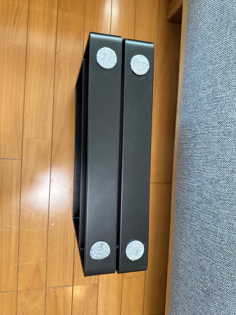 カナデモノ THE LEGS テレビボードBlack Steel