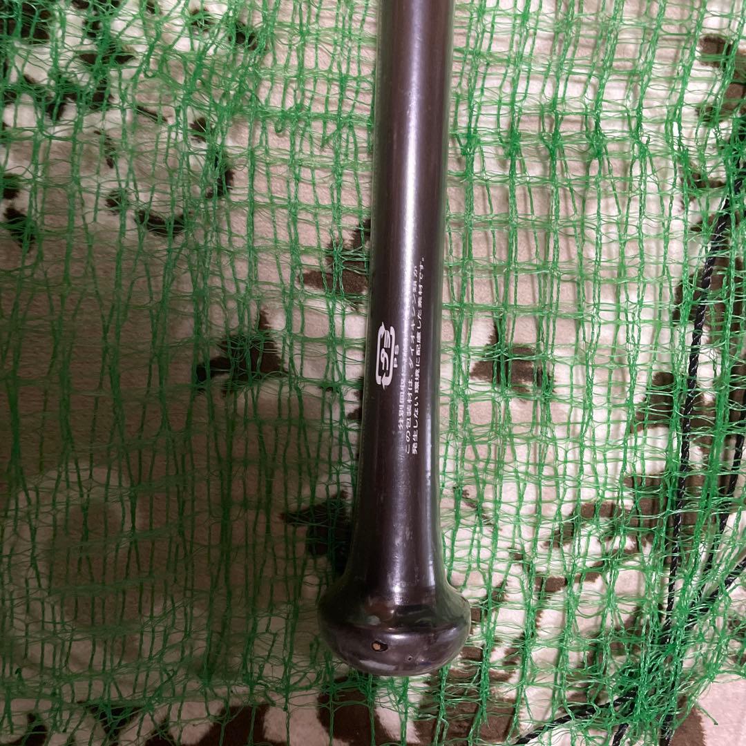 ZETT 硬式木製バット　NPBマーク入り