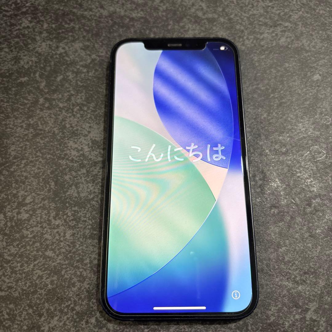 Apple iPhone 12 ブラック 64GB バッテリー74%