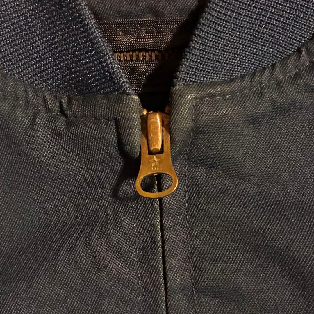 90s【USA製】CINTAS スーベニアジャケットワーク ビッグ刺繍ライナー付