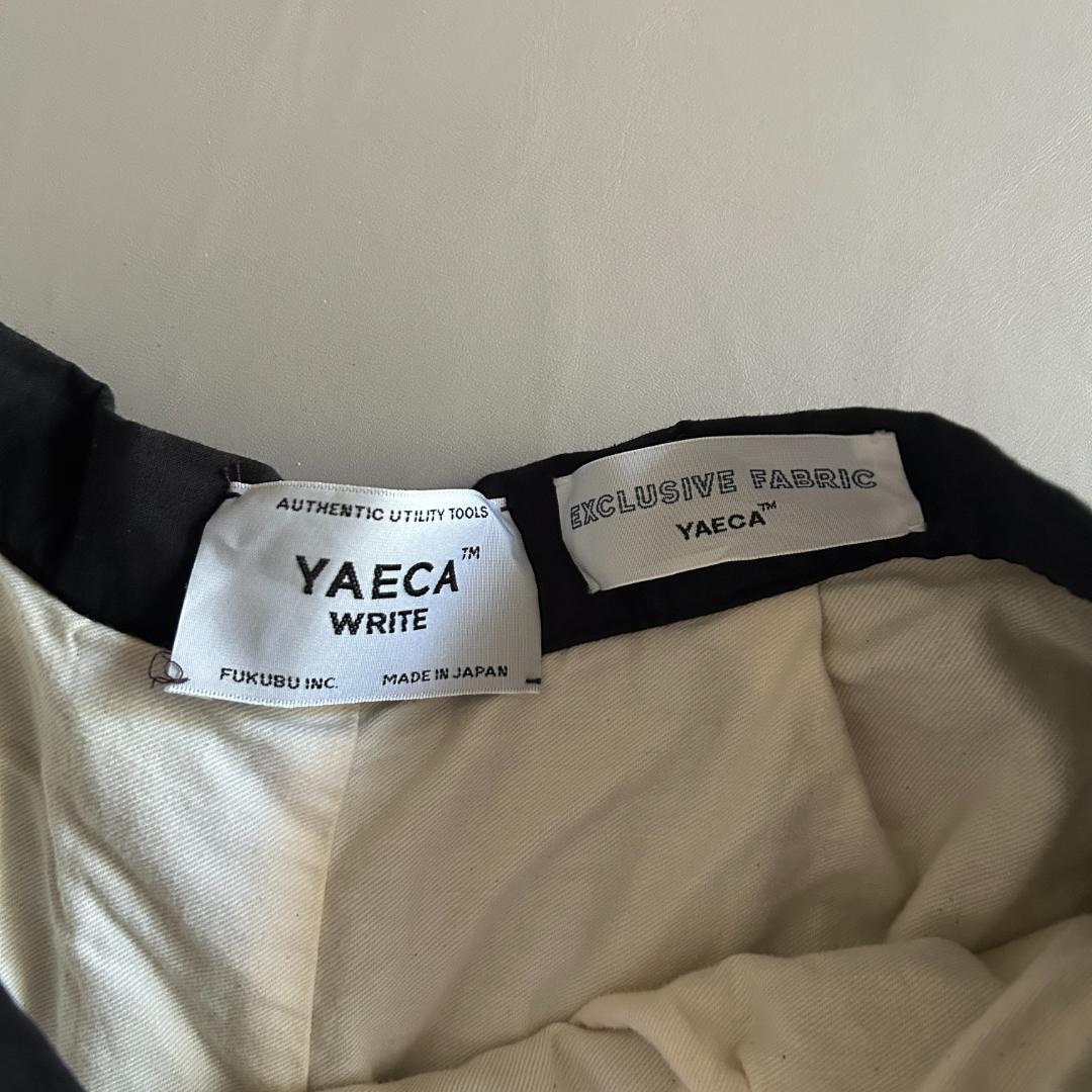 YAECA Exclusive Fabric リネン ギャザー タックキュロット