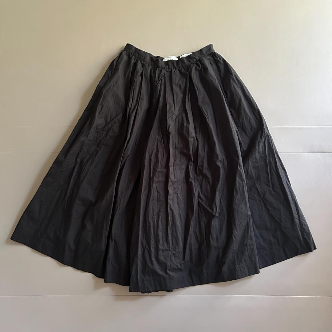 YAECA Exclusive Fabric リネン ギャザー タックキュロット