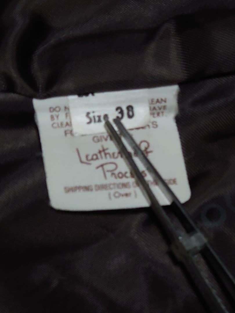 Schottトラッカージャケット AT101　ライナー付き　サイズ38　USA製