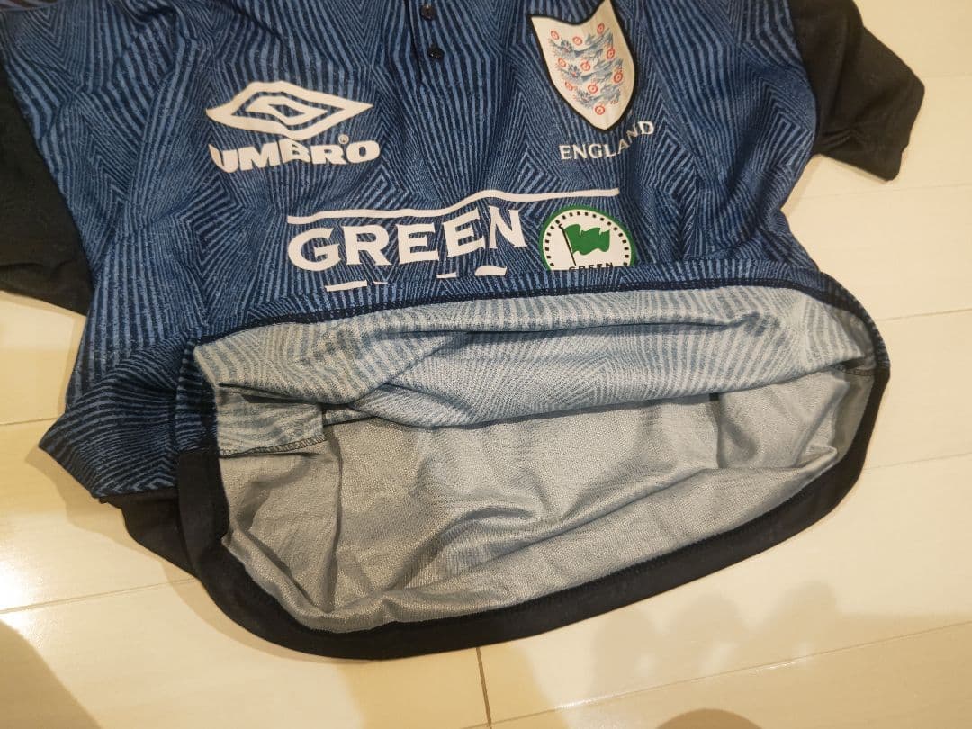 希少90年代 イングランド 1995–97 トレーニングシャツ Mサイズ