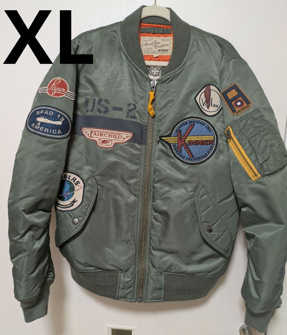 AVIREX アヴィレックス MA-1 フライトジャケット 中綿 6132056