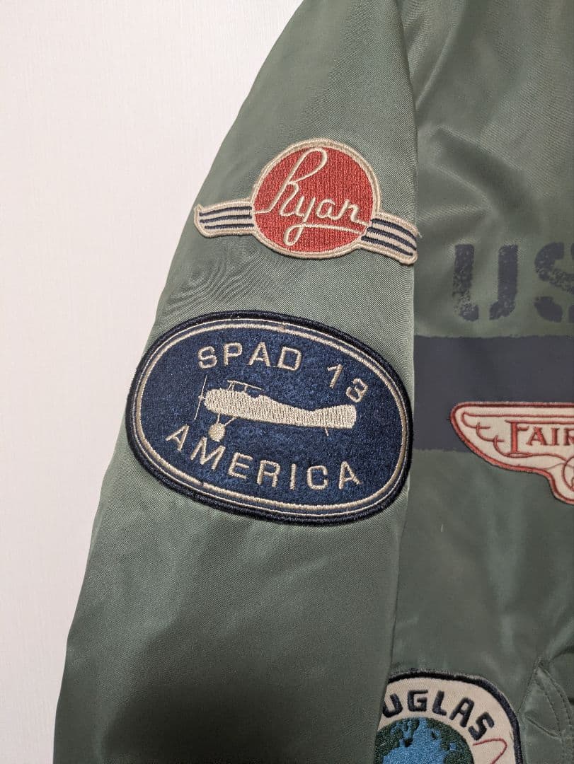 AVIREX アヴィレックス MA-1 フライトジャケット 中綿 6132056