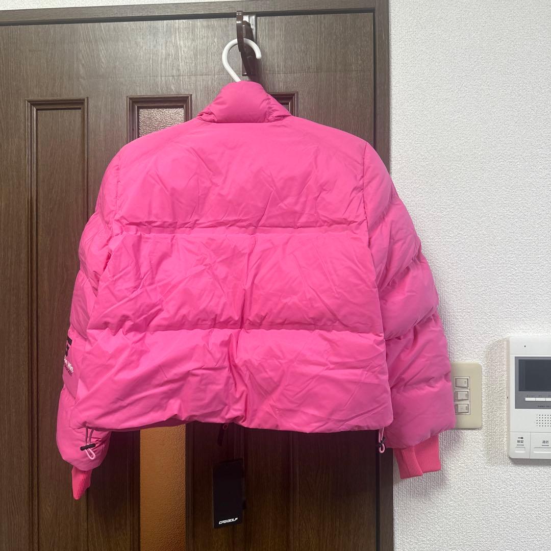 CPG ショート丈ダウンジャケット ピンク